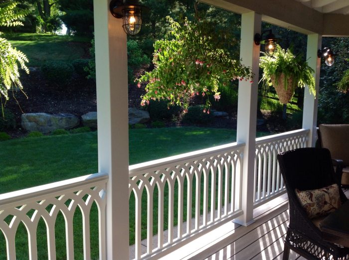 Deck railing ideas diy