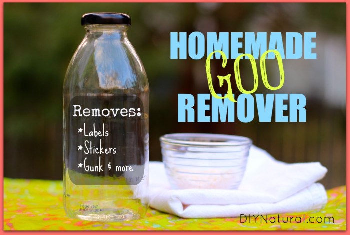 Diy adhesive remover