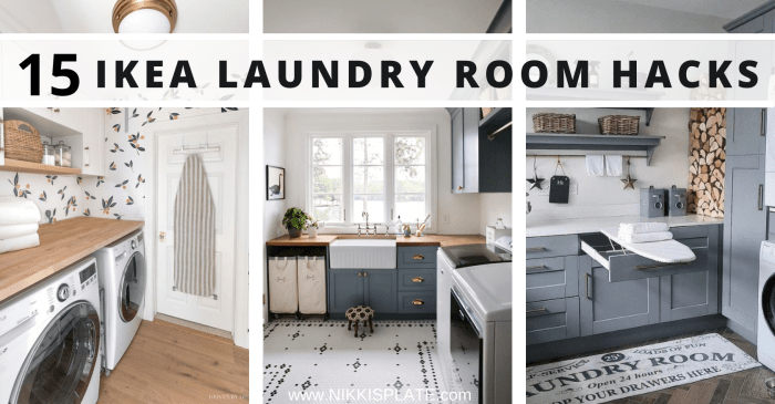 Diy laundry room cabinets