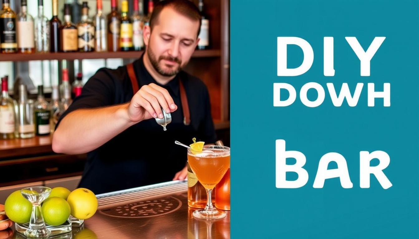 Crafting Your Own Home Bar Unleash Your Inner Mixologist with DIY Bars