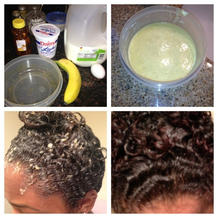 Diy curly hair mask