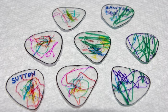 Diy guitar pick