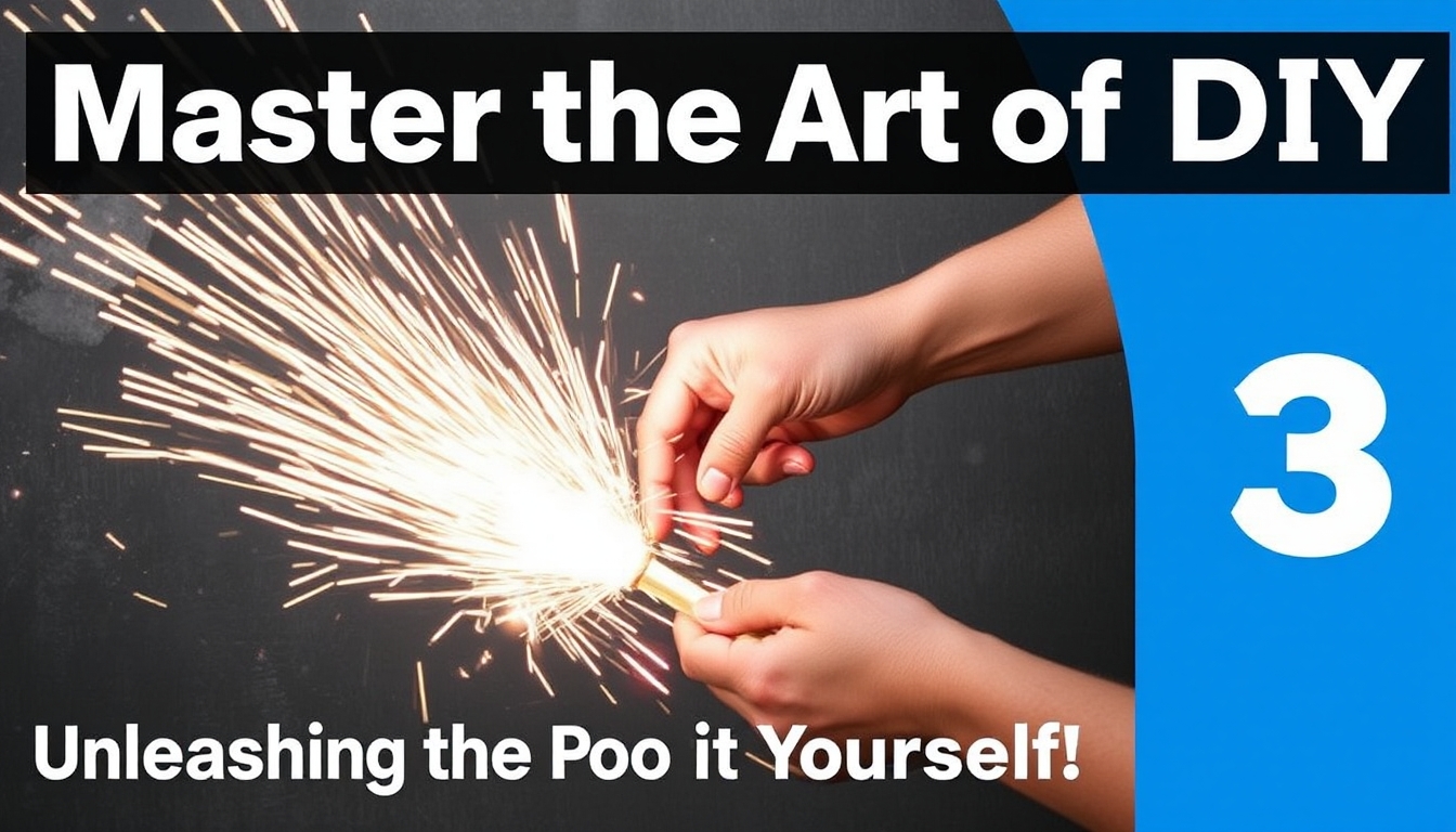 Master the Art of DIY Unleashing the Power of 'Do It Yourself 3'!