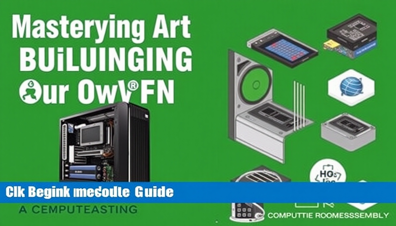 Mastering the Art of Building Your Own PC A Beginner's Guide to DIY Computer Assembly