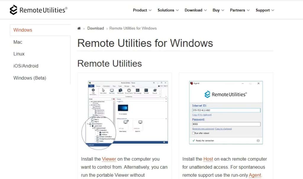 Remote utilities viewer portable edition