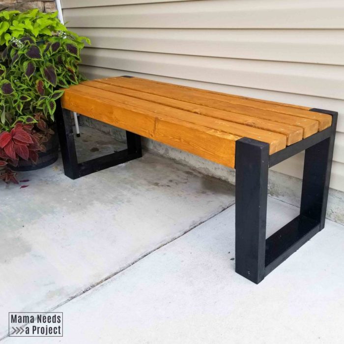 Diy 2x4 bench