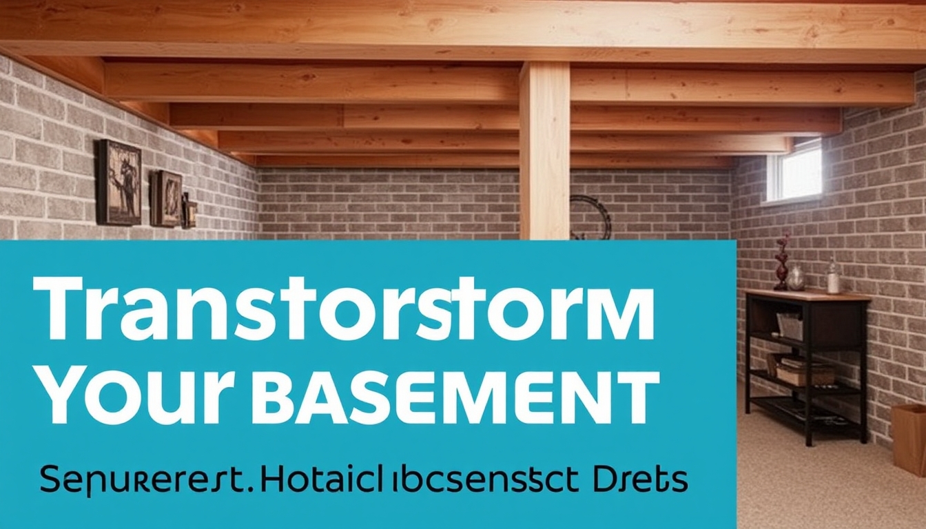 Transform Your Basement A Comprehensive Guide to DIY Basement Renovations