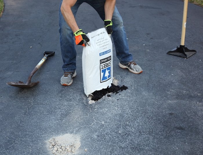 Diy asphalt repair