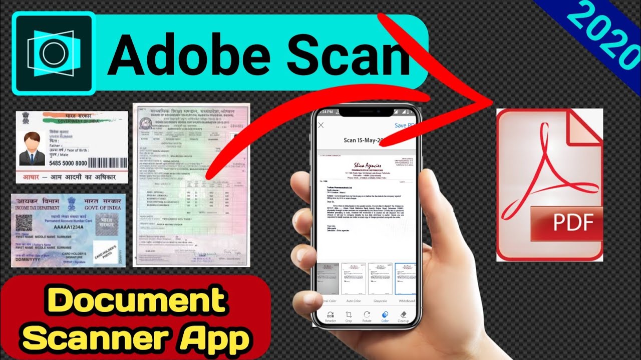 Adobe scan app